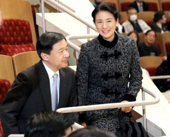 Crown Prince Naruhito and Crown Princess Masako watched performance of Boston Symphony Orchestra