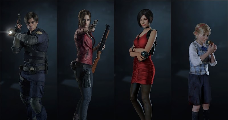 De quem são os rostos por trás dos personagens de Resident Evil 2