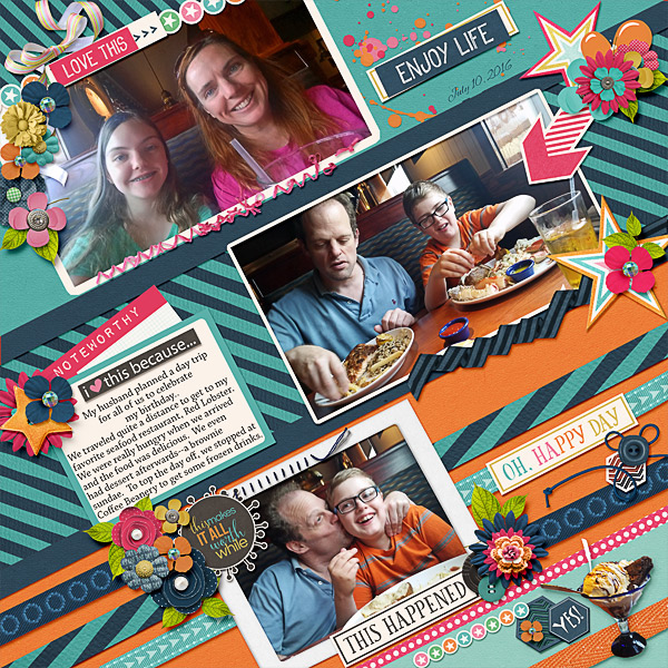 Annemarie's Art/Digital Scrapbooking Ginger Scraps Challenge