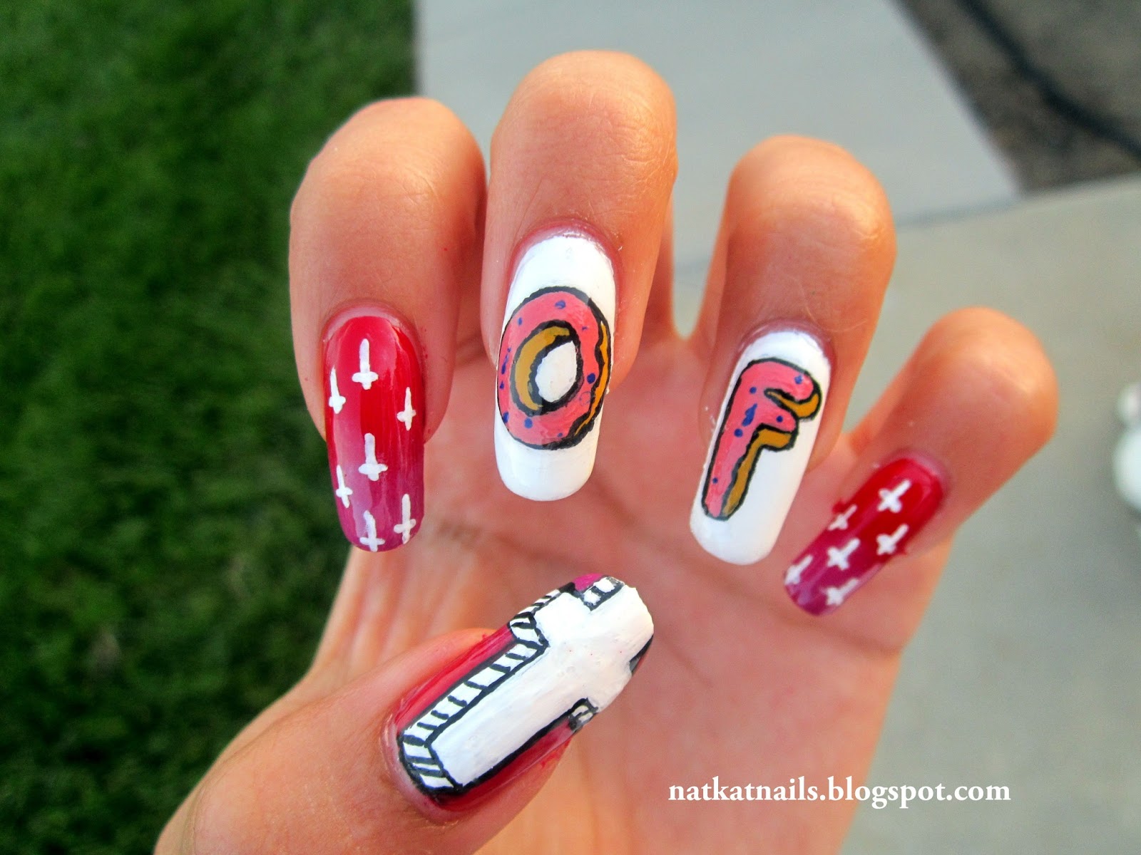 Nat Kat Nails Odd Future nails!