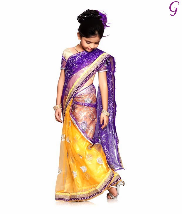 Babies Pictures Indian Traditional Girls Baby Saree Images Babies