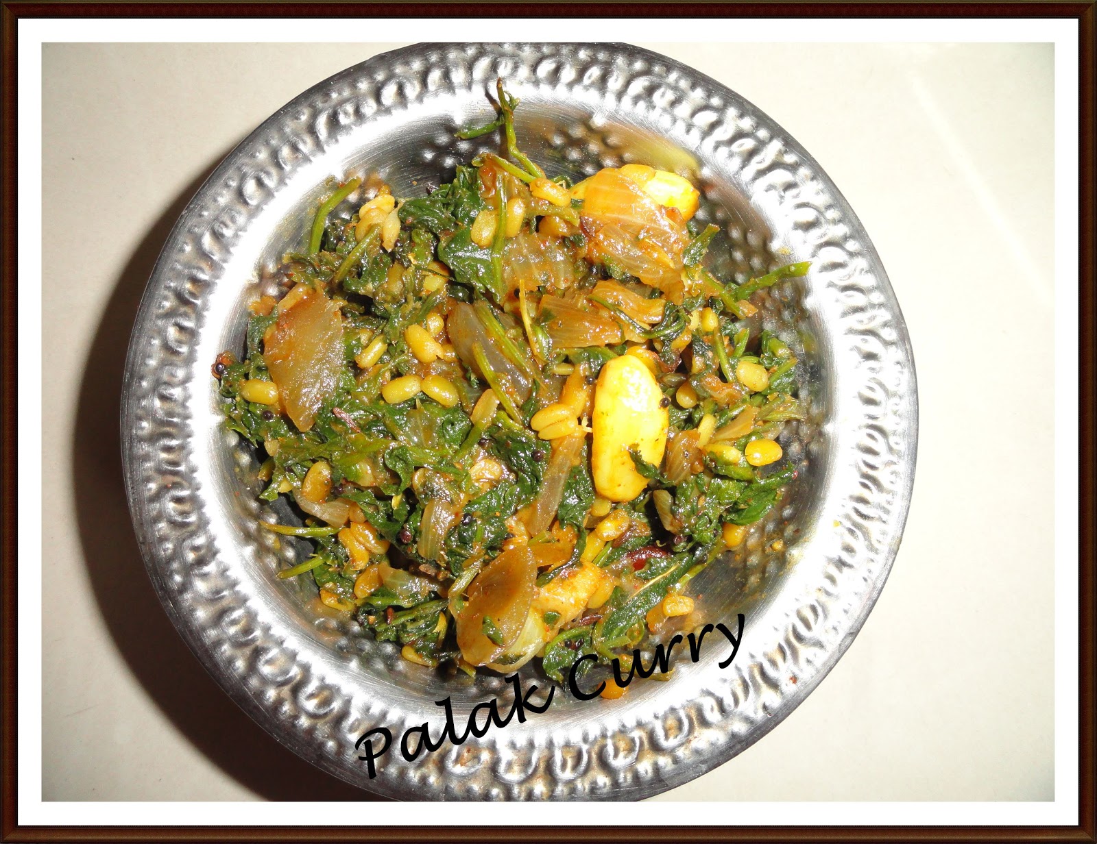 Palak Curry