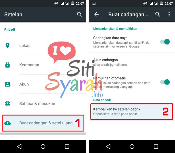 kartu sim tidak terdeteksi di android