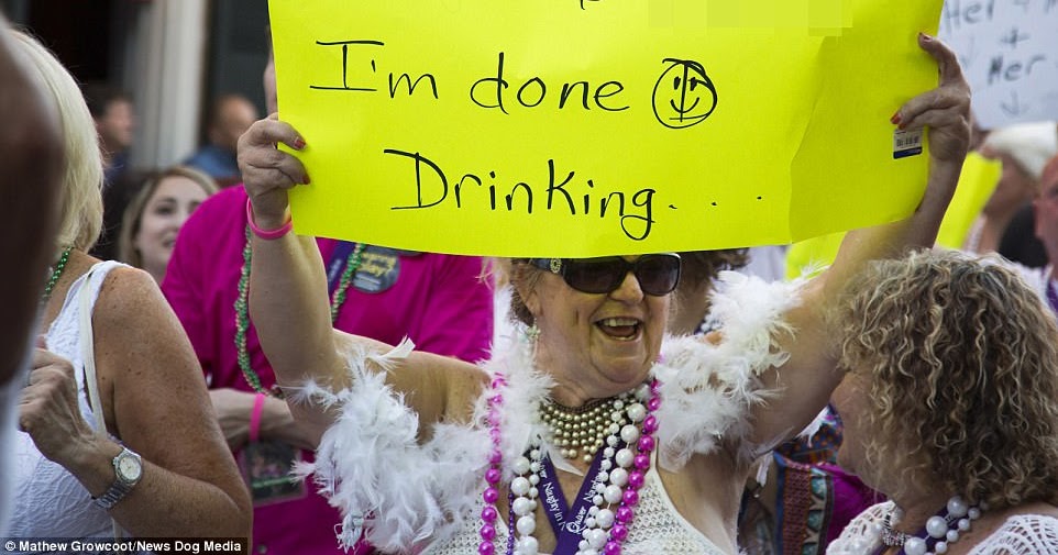 Nude Orleans! More than 1,000 kinky couples arrive for NAKED speed