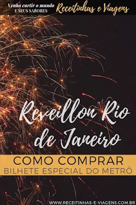 Metrô Rio Reveillon 2019 no Rio de Janeiro