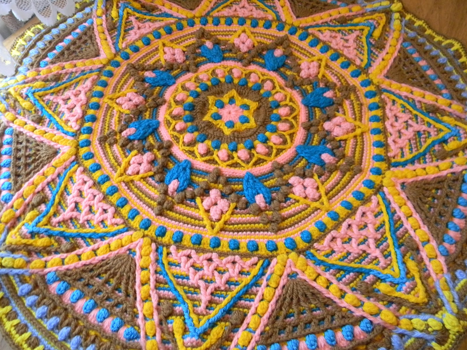 Евгения тыченко коврики крючком со схемами и описанием