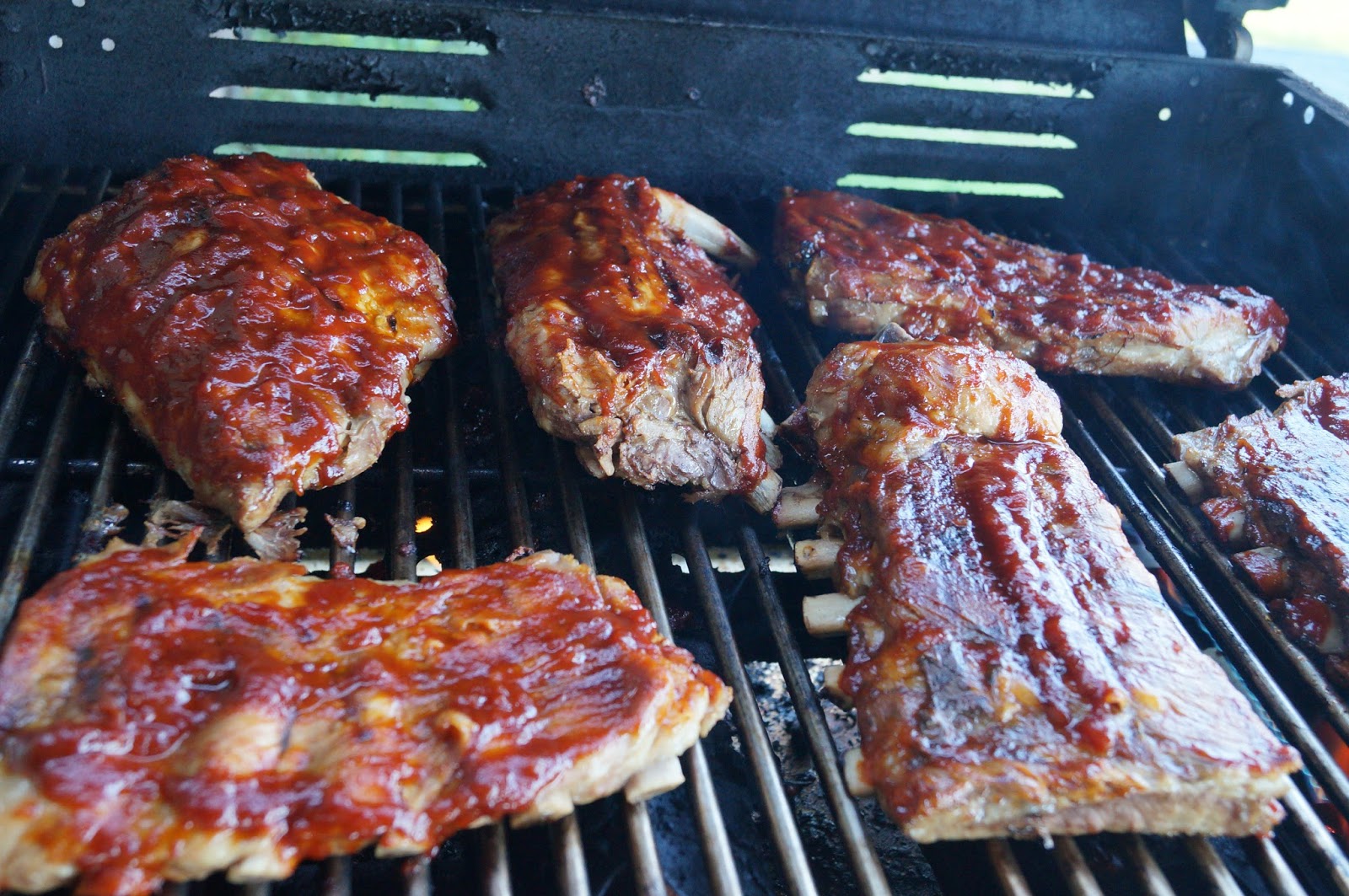 In the Kitchen with Jenny Grilled Baby Back Ribs with Whiskey BBQ Sauce