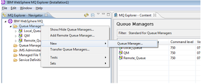 Step-wise how to create remote Queue in IBM MQ