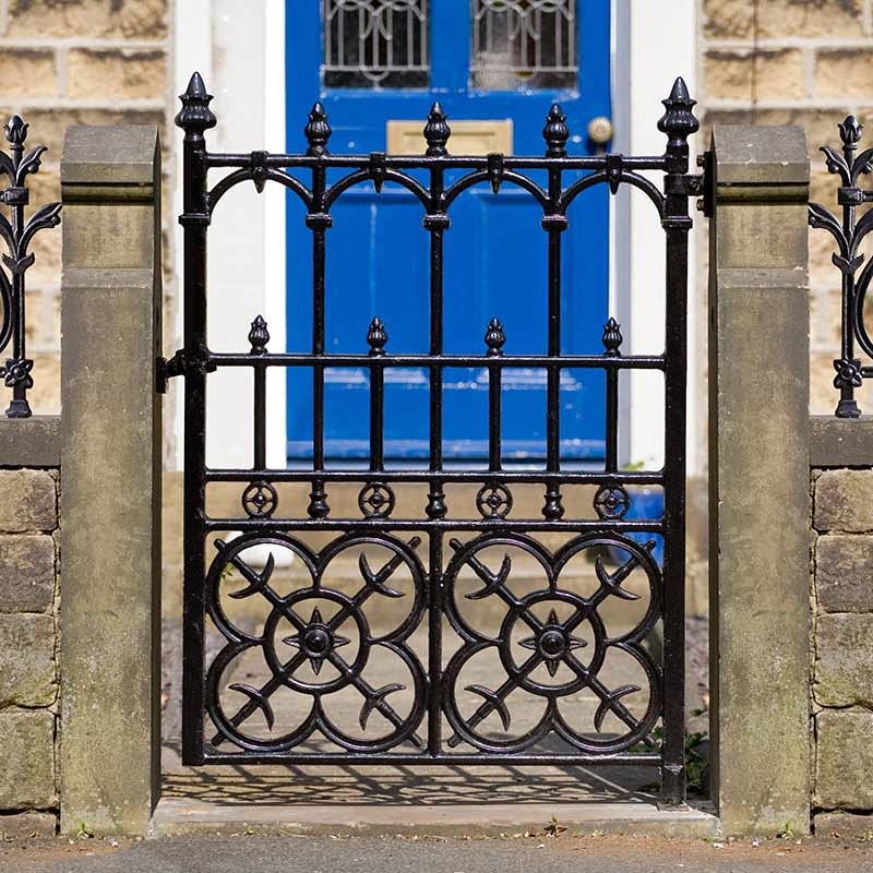 David Dangerous Cast Iron Pedestrian Gate