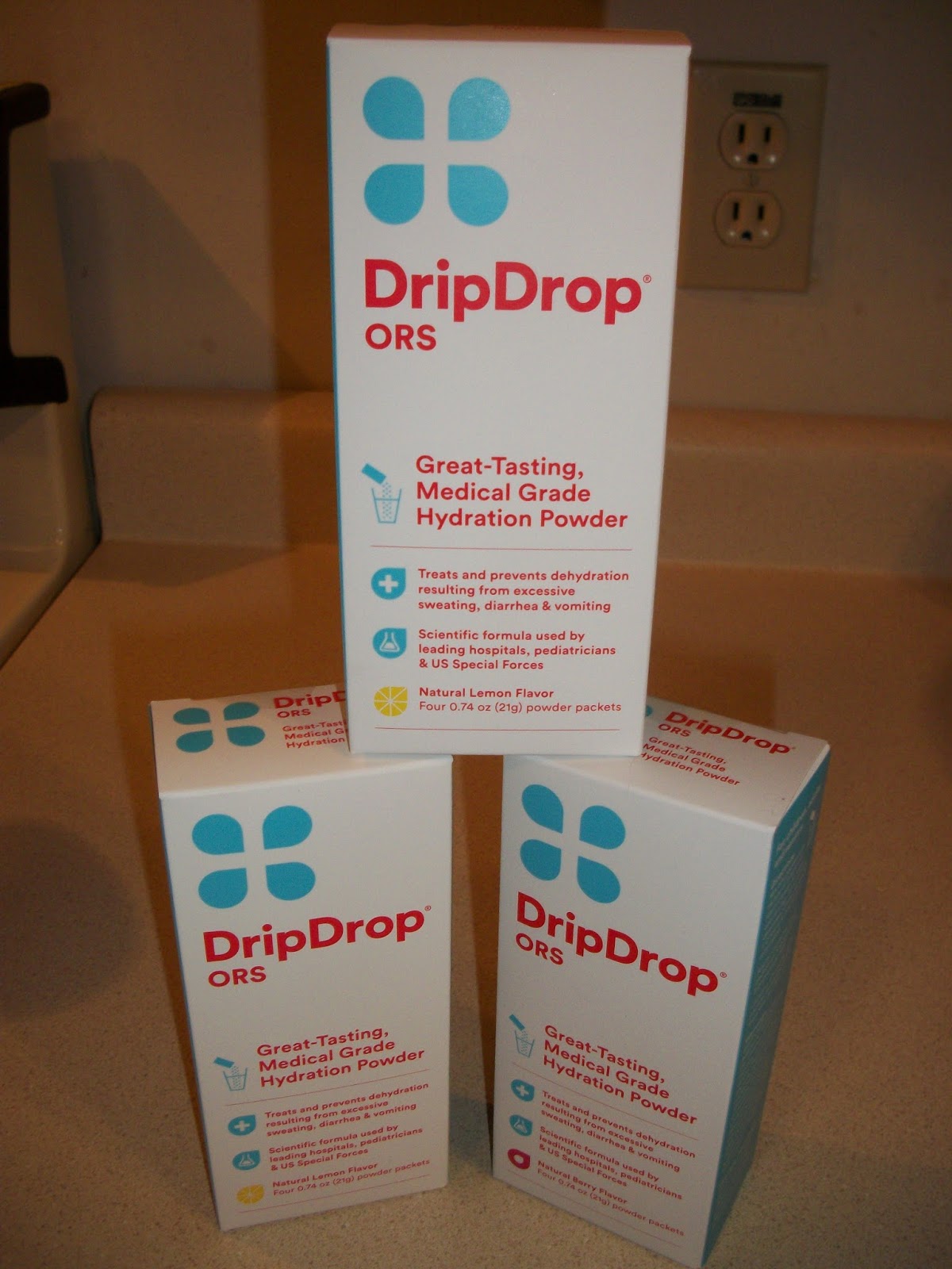 Get Hydrated Now with DripDrop ORS! Outnumbered 3 to 1