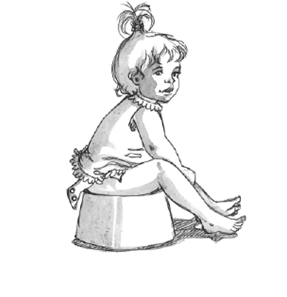 Детский горшок детский рисунок