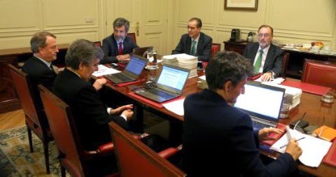 Reunión del Consejo General del Poder Judicial, hoy en Madrid. / Uly Martín
