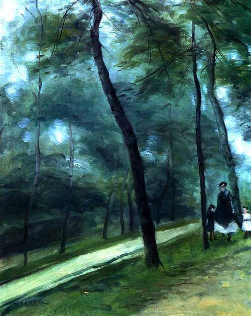 Pierre Auguste+Renoir+ +A+Walk+in+the+Woods
