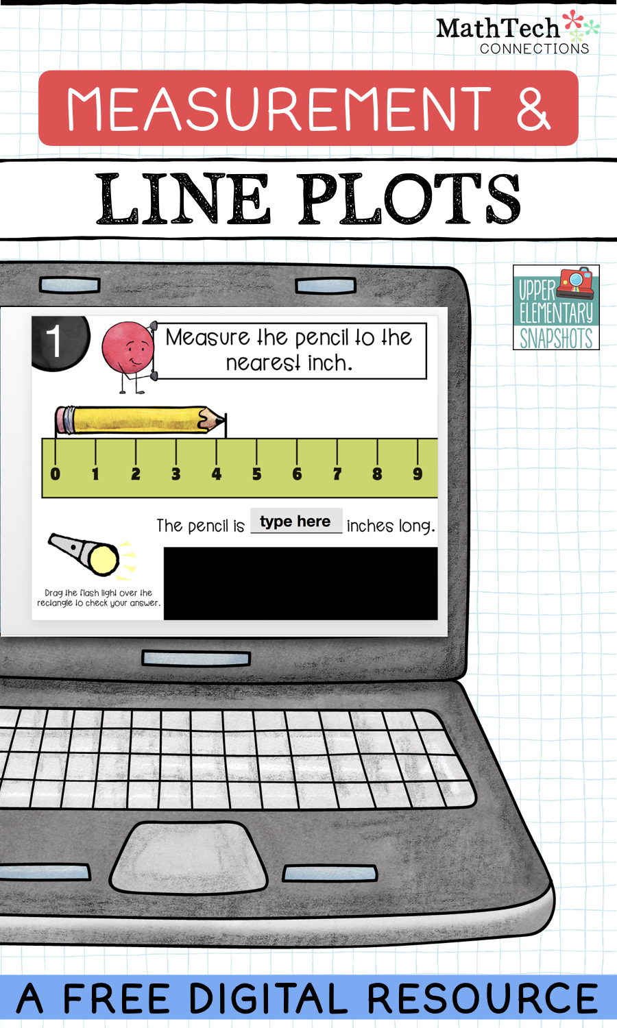 Line Plots with Fractions - A Free Digital Resource  Upper For Line Plots With Fractions Worksheet