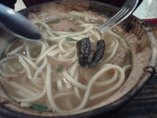 Claypot Noodles Soup