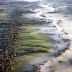 Rolling Fog in Ukrainian Town