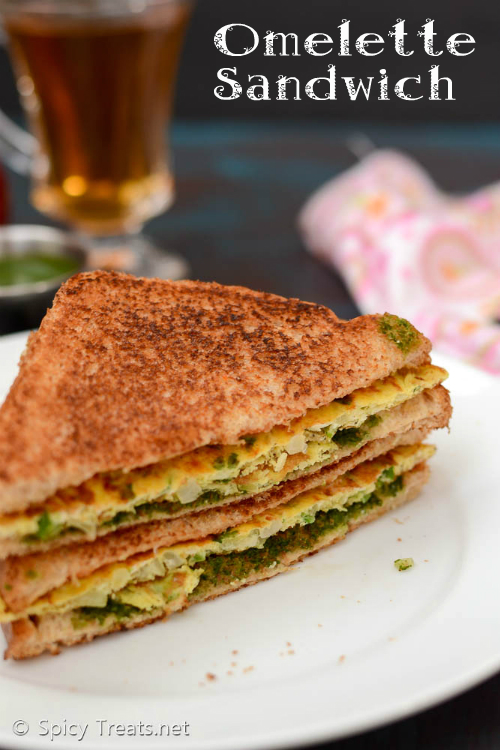 Omelette Sandwich Recipe