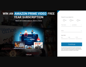 Portal Leads - Amazon Prime Video free membership - SOI (AU)
