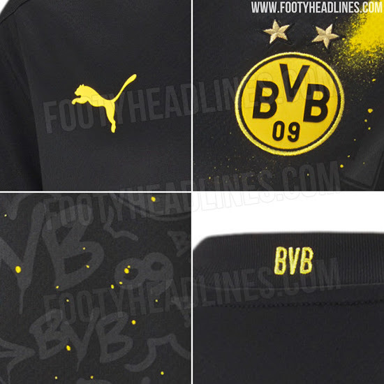 Dortmund 20 21 Away Kit Released Footy Headlines
