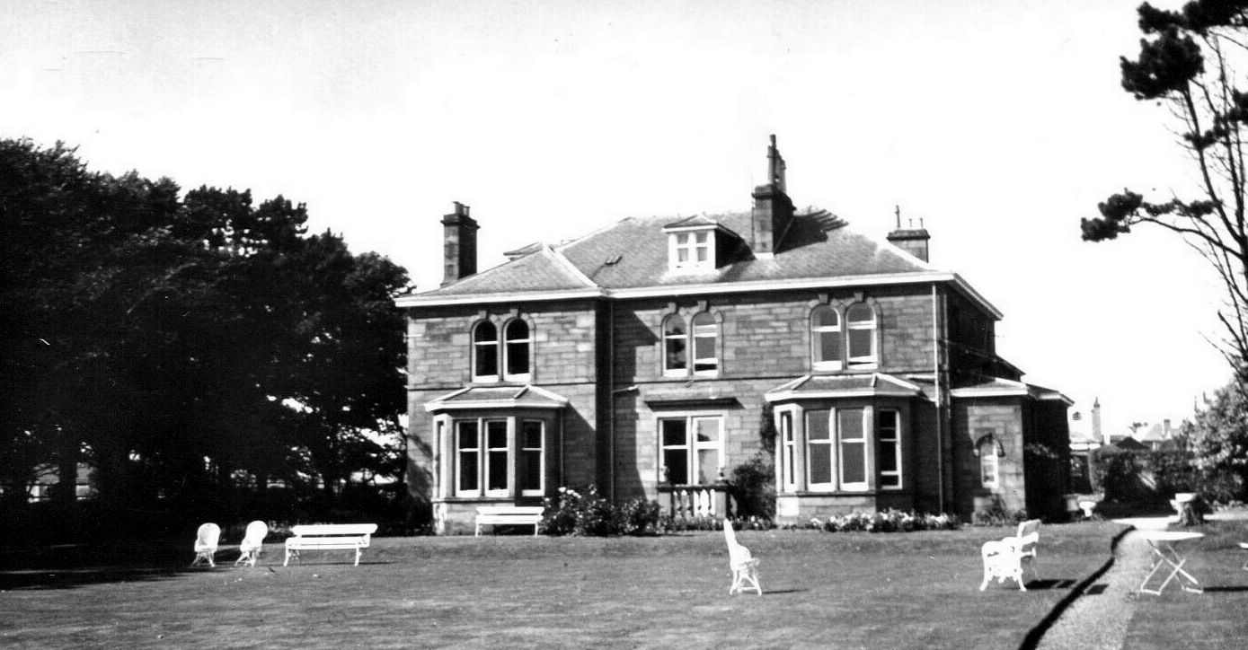Tour Scotland Old Photograph Monkbarns Hotel Street Arbroath Scotland