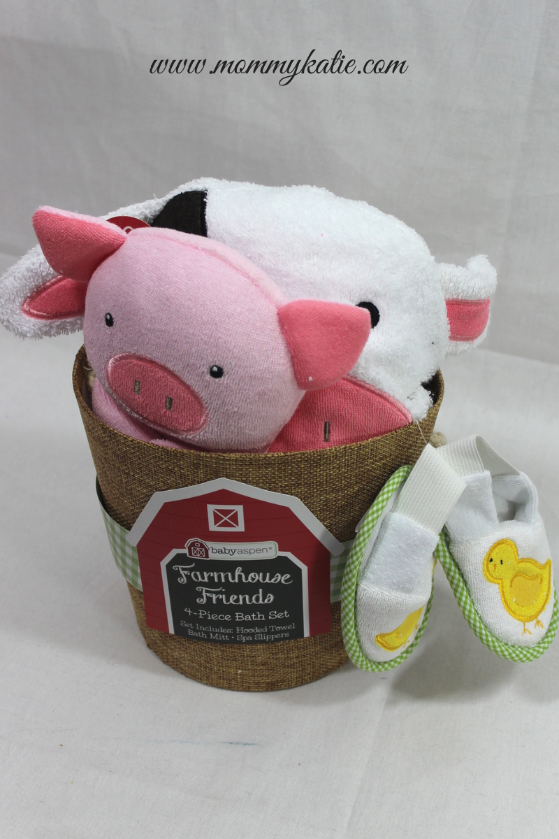 #Giveaway Farmhouse Friends Bathtime Bucket for Baby