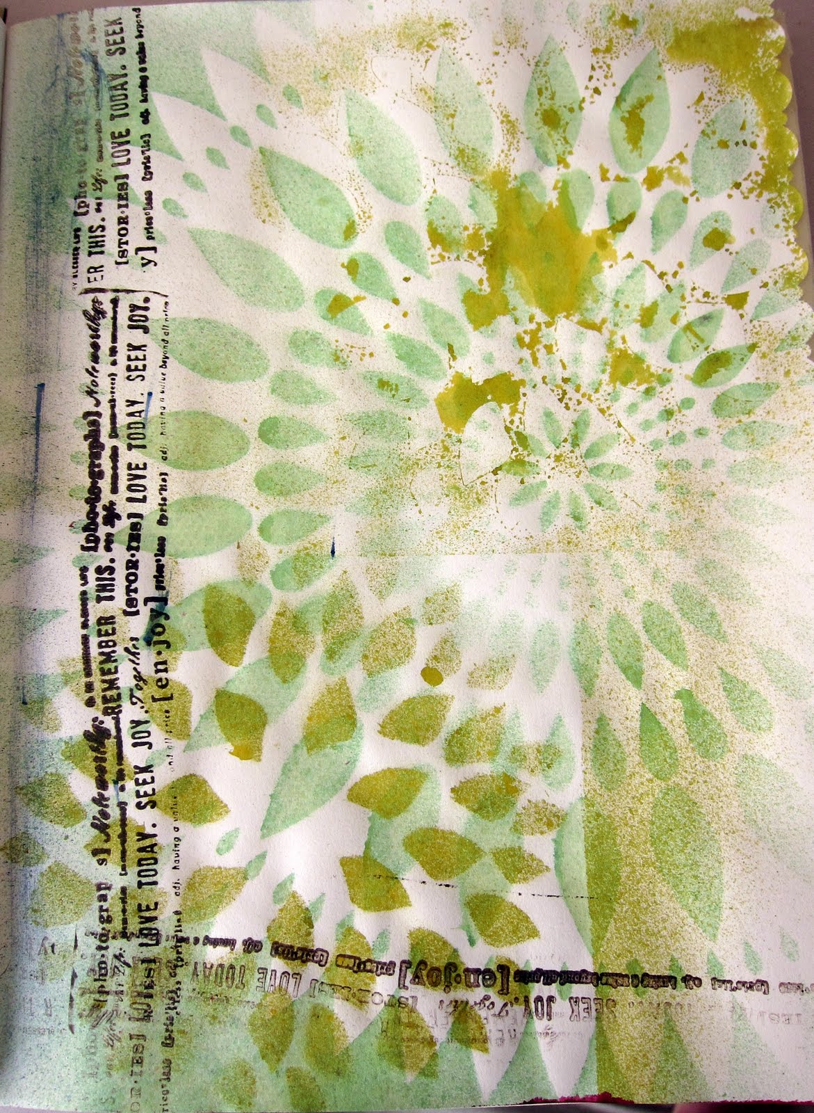 Roots Wings &amp; Nests: Art Journal - Backgrounds