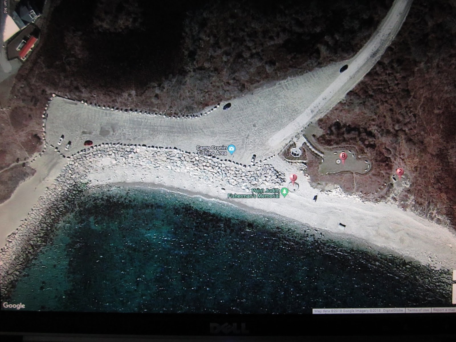 Kayak Fishing Country Camp Cronin Fishing Area Narragansett, Rhode