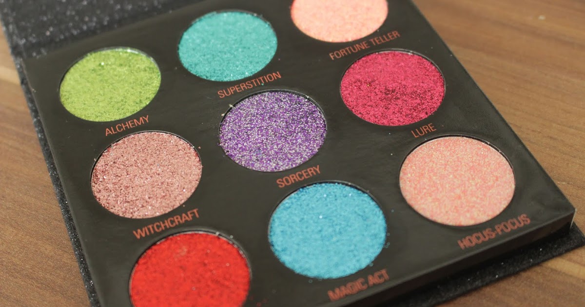 Makeup Revolution Pressed Glitter Palette Abracadabra Review und