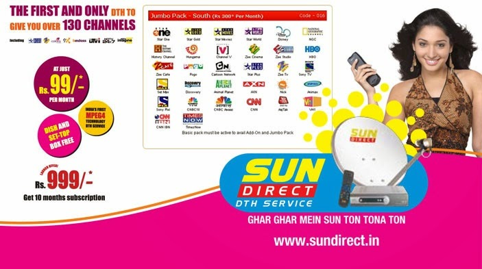 Sun Direct DTH Customer Care Numbers tollfree services Sun Direct DTH Customer Care Numbers tollfree services