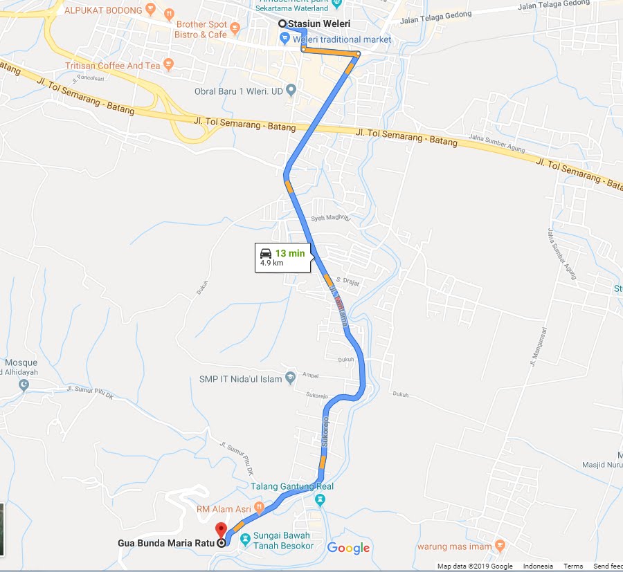 Gua Maria Besokor | Perjalanan Panjang dari Lubang ...