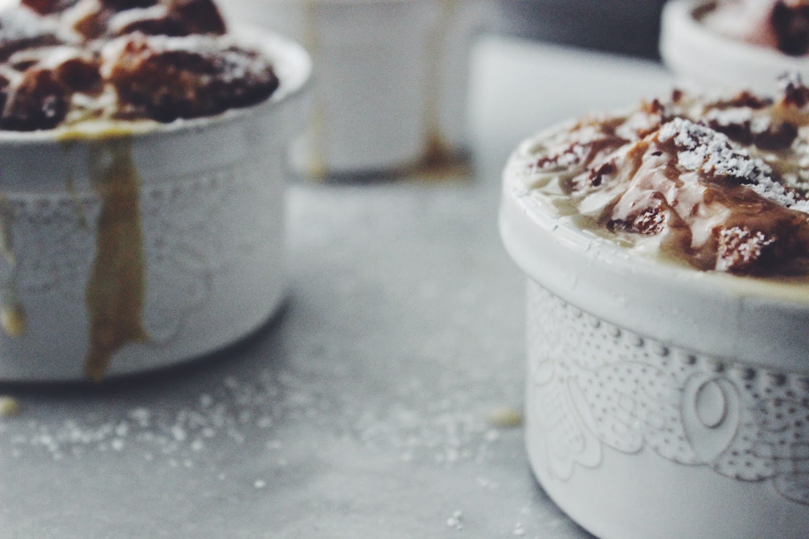 Cinnamon Raisin Bread Pudding with Maple Glaze D.M.R. Fine Foods