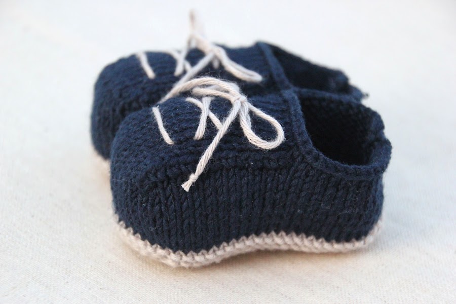 DIY como hacer patucos bebe de lana dos agujas (patrón patucos gratis)