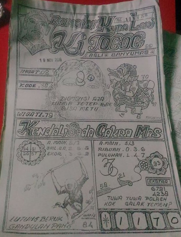 Gambar Syair Hk Senin 19 November 2018