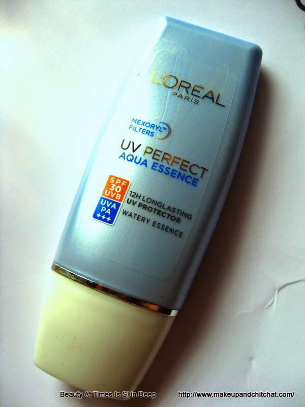  review of L'Oreal UV Perfect Aqua Essence