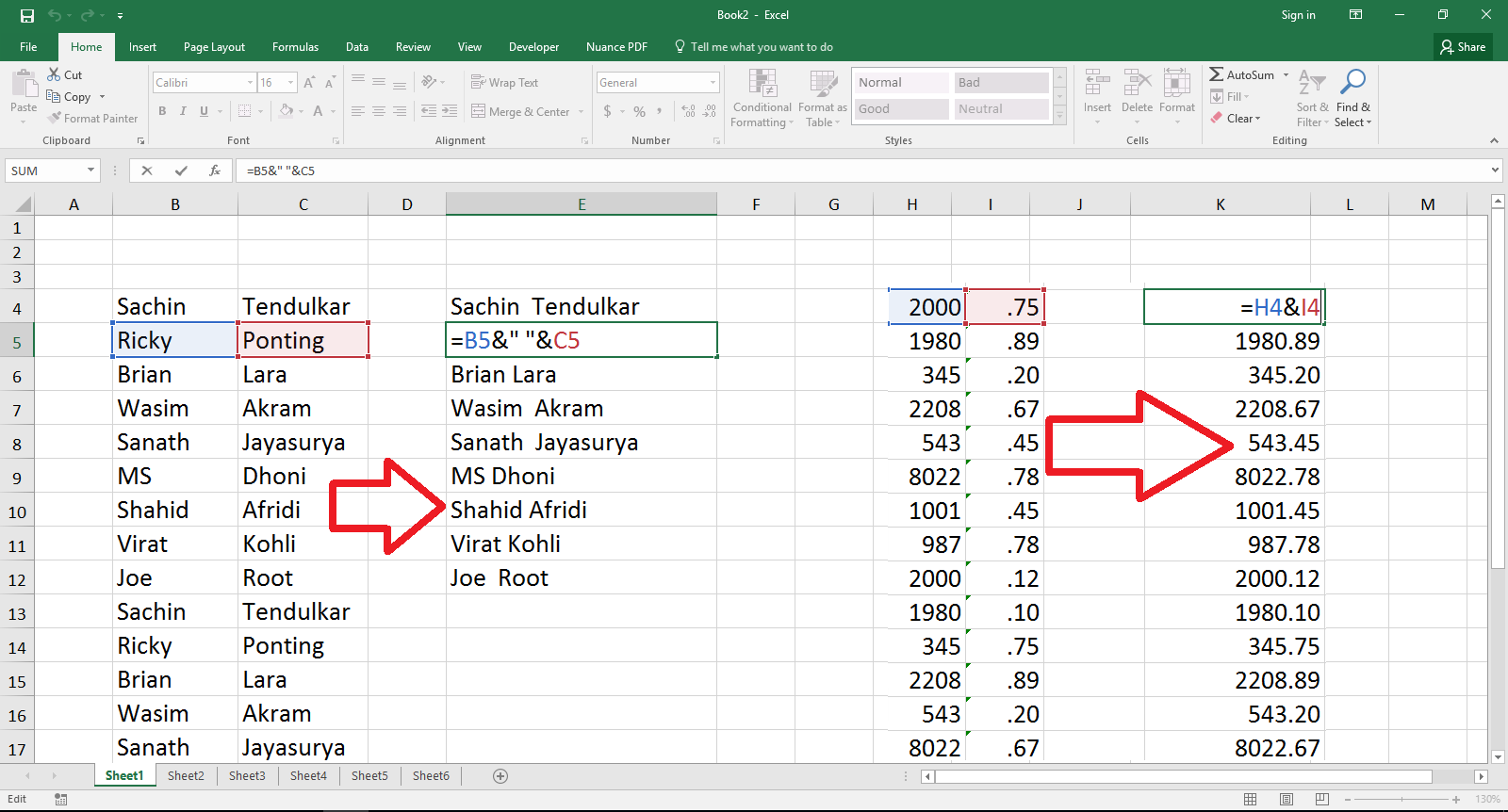 learn-new-things-ms-excel-how-to-combine-multiple-cells-text-into-one-cell-easy