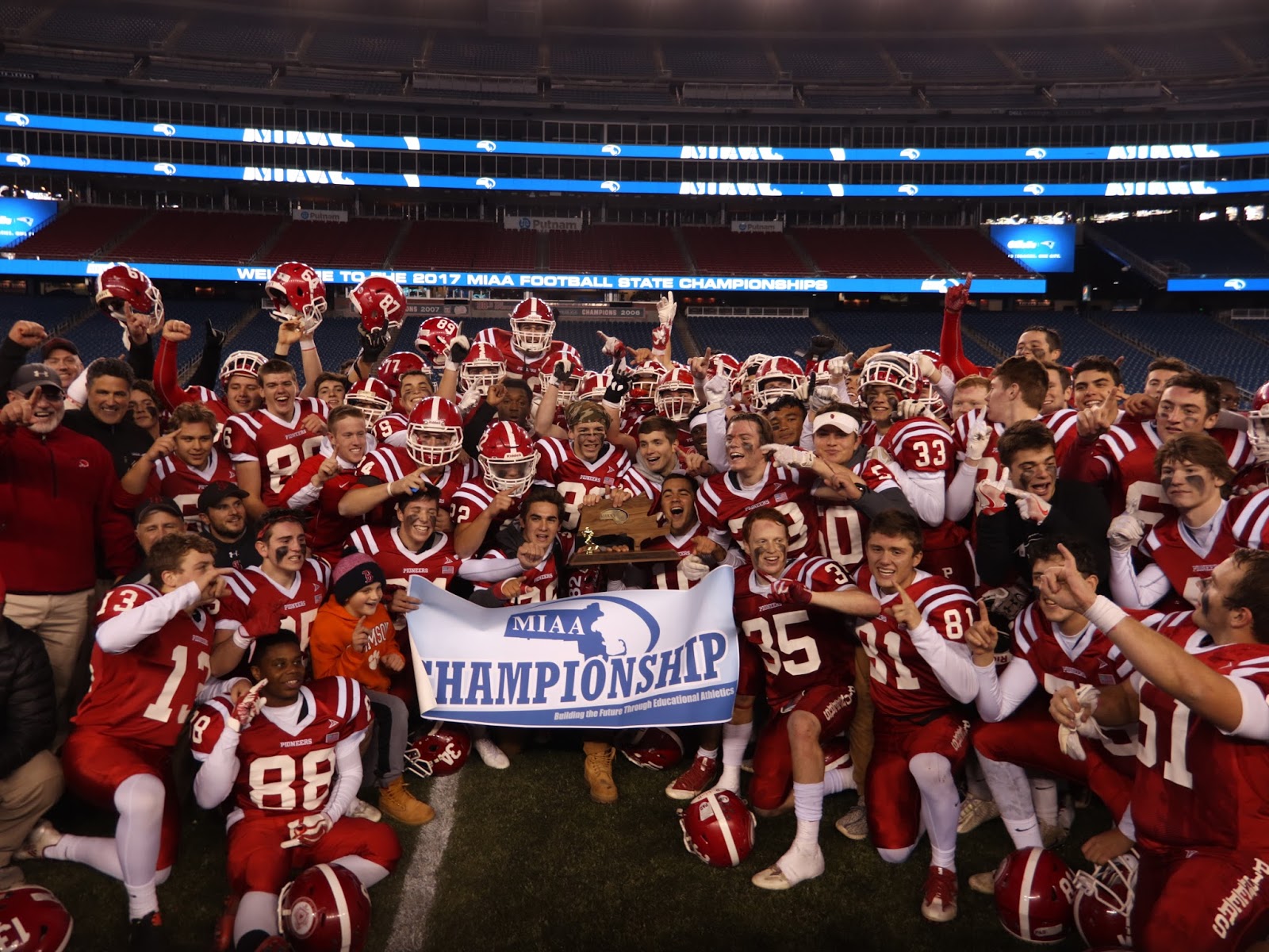 Suite Sports MIAA Football Central and Western Mass. Tournament Seeds