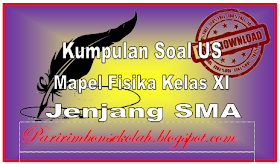 Contoh Soal UAS Fisika Kelas XI Jenjang SMA Contoh Soal UAS Fisika Kelas XI Jenjang SMA