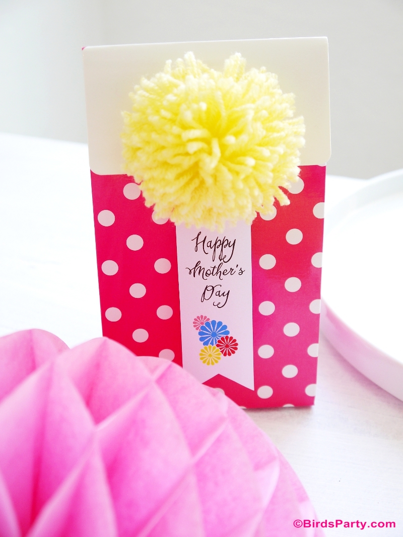mother's day favors ideas