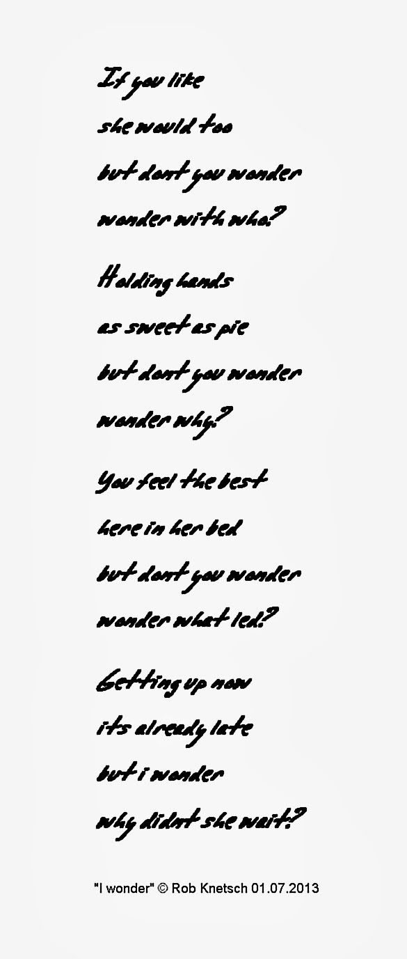 Of Turmoil And Quest Poem I Wonder By Rob Knetsch