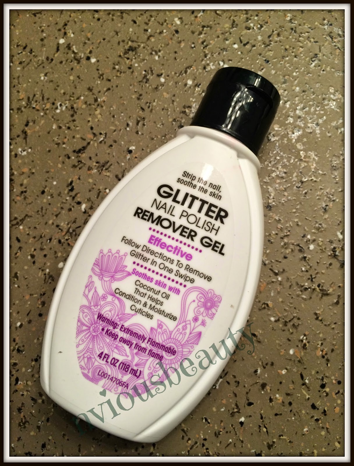 NVious Beauty Glitter Nail Polish Remover?
