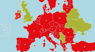 Discounted Vodafone roaming costs in most European countries