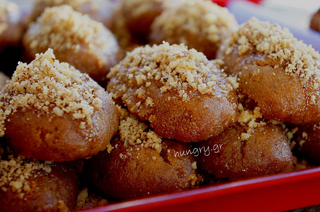 Melomakarona-Honey Cookies with Mavrodaphne