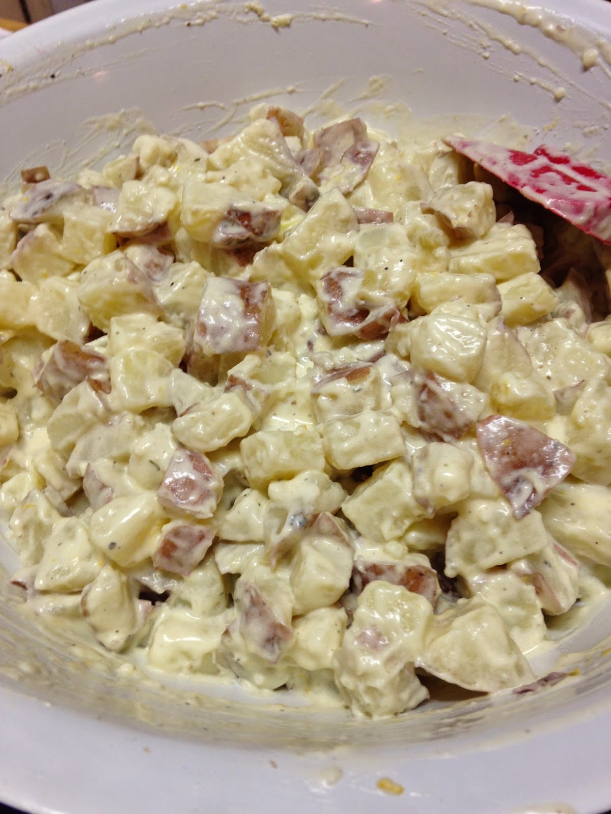 Tracy Cooks in Austin: Potato salad, in the pressure cooker. I'm about ...