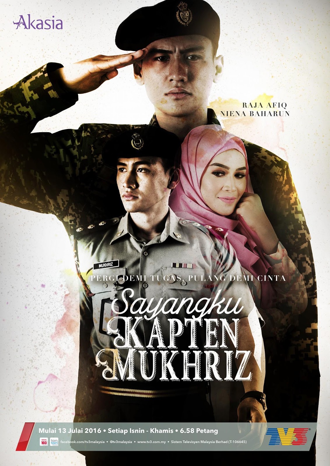 Drama Sayangku Kapten Mukhriz (TV3) - Myinfotaip