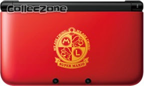 3DS XL Super Mario Edition red