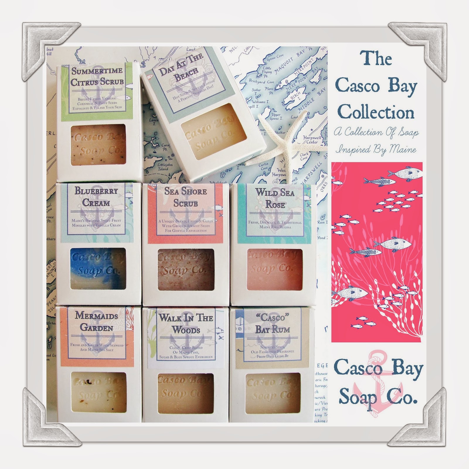 Casco Bay Soap Co. The Casco Bay Collection