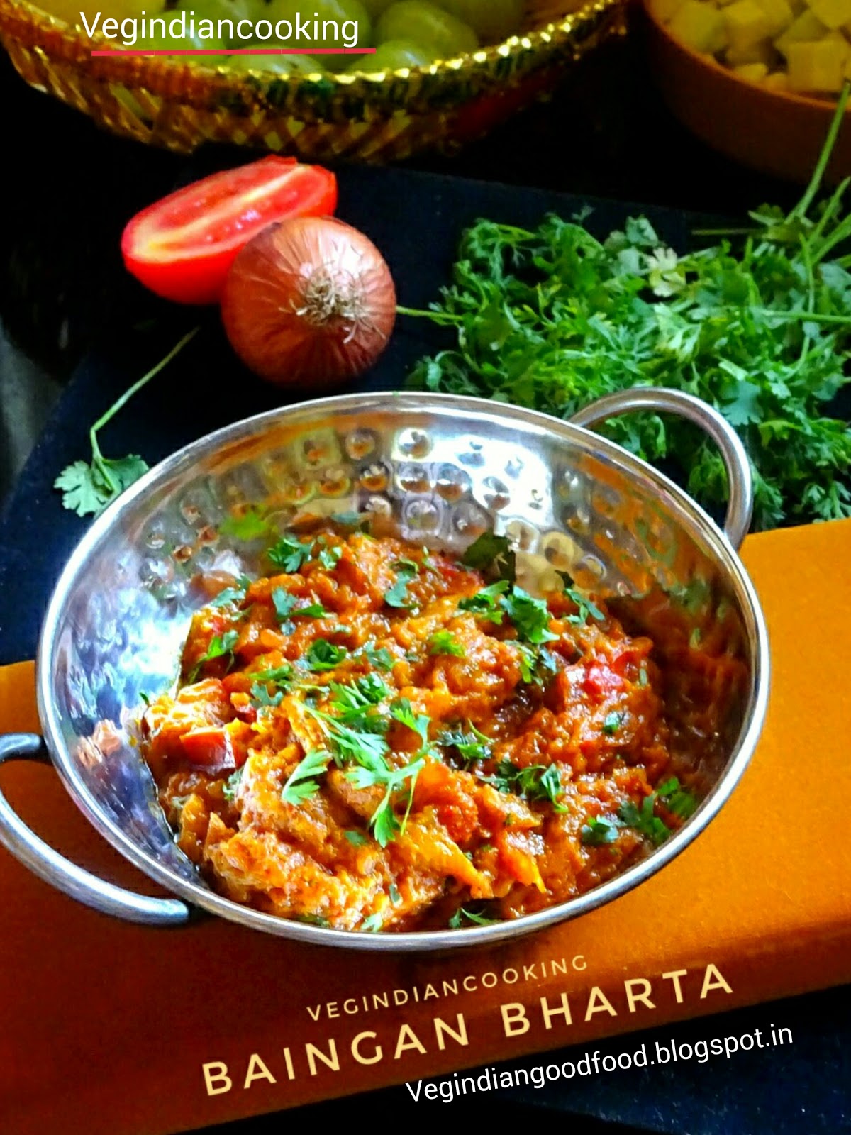 Veg Indian Cooking Baingan Bharta Recipe