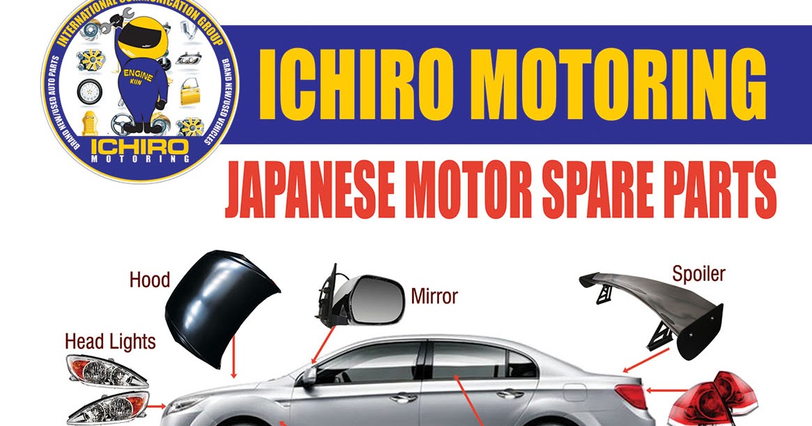 JAPANESE MOTOR SPARE PARTS Japanese spare parts dealer in Sri Lanka Ichiro Motoring