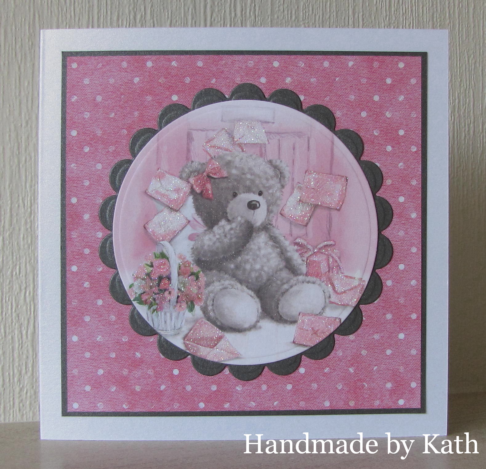 Handmade By Kath Upcycled Teddy