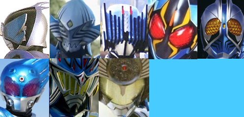 Henshin Grid: Kamen Riders Different Shades of Colors 4 (2015)